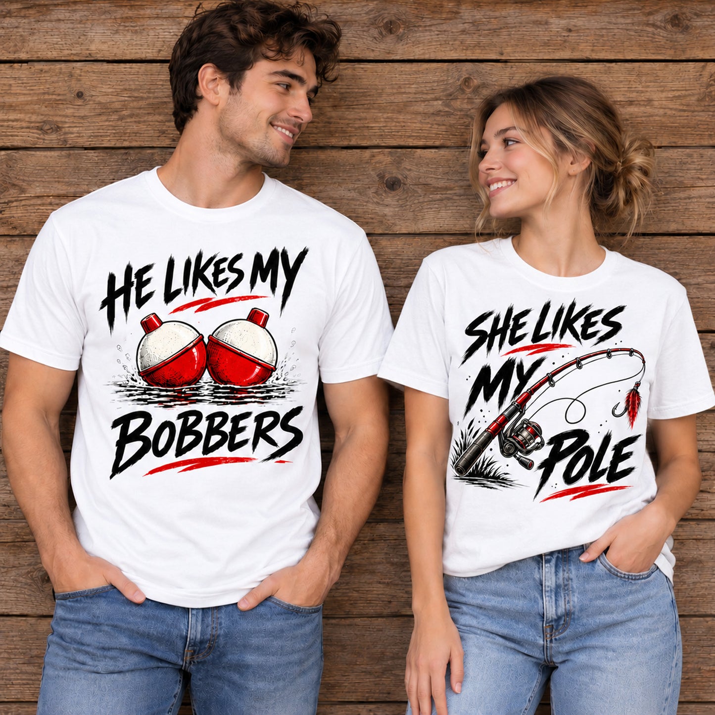 She Likes My Pole & No Fishing Today | Fishing Couples Bundle