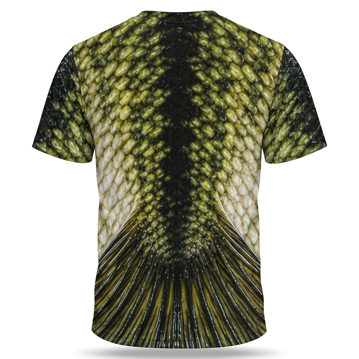 Open Mouth Fish Face 3D Fishing T-Shirt