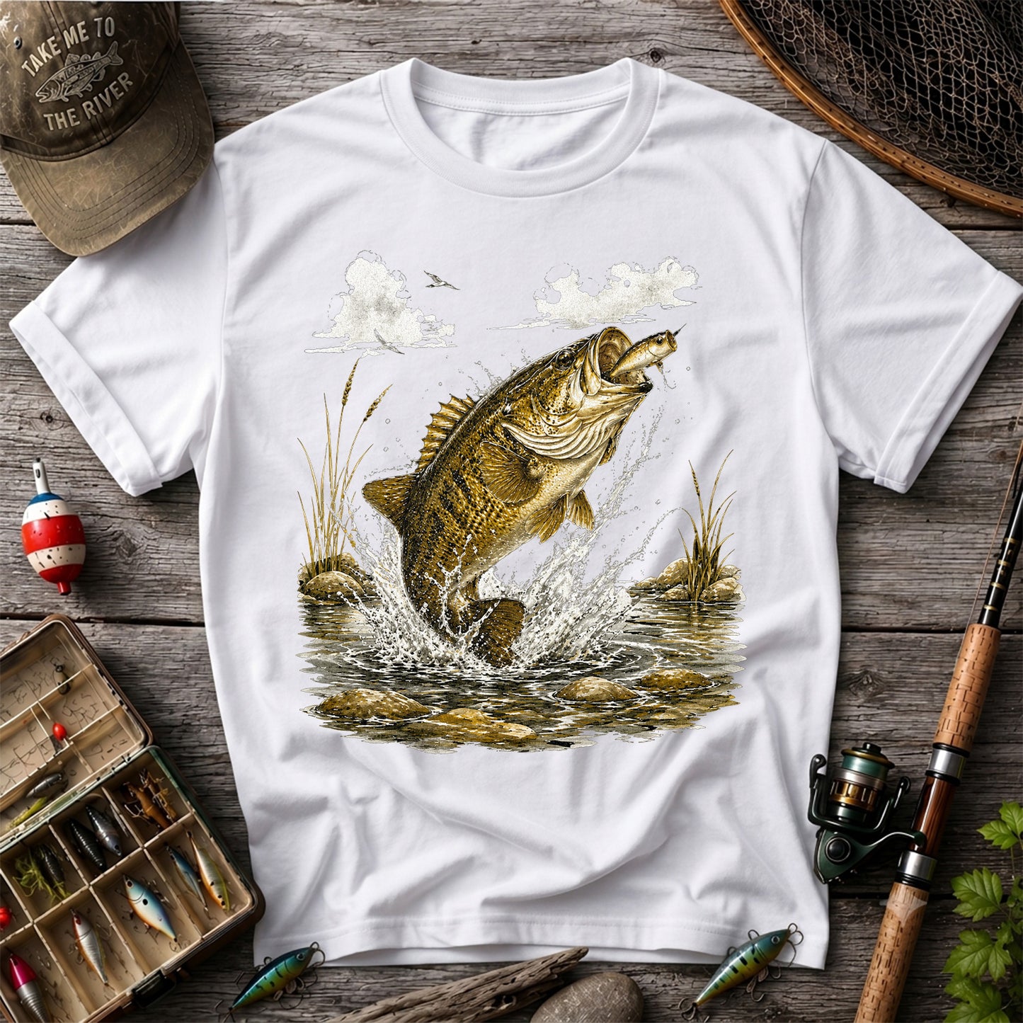 Largemouth Bass Fishing Shirt