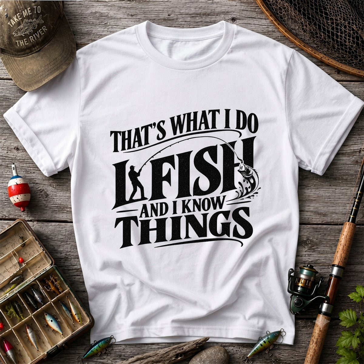 That's What I Do I Fish Funny Fishing T-Shirt