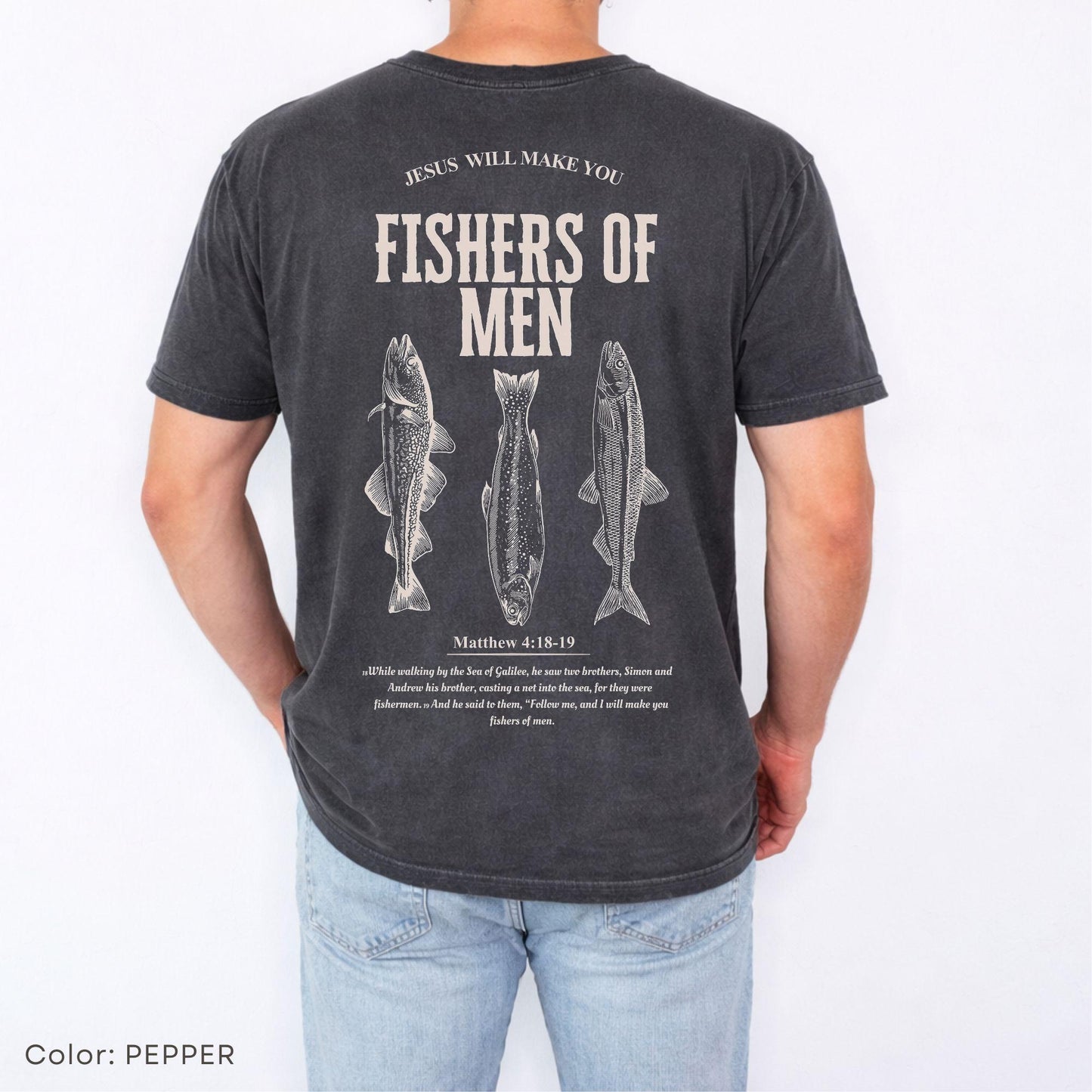 Fishers Of Men Shirt Christian Fishing Shirt Fathers Day