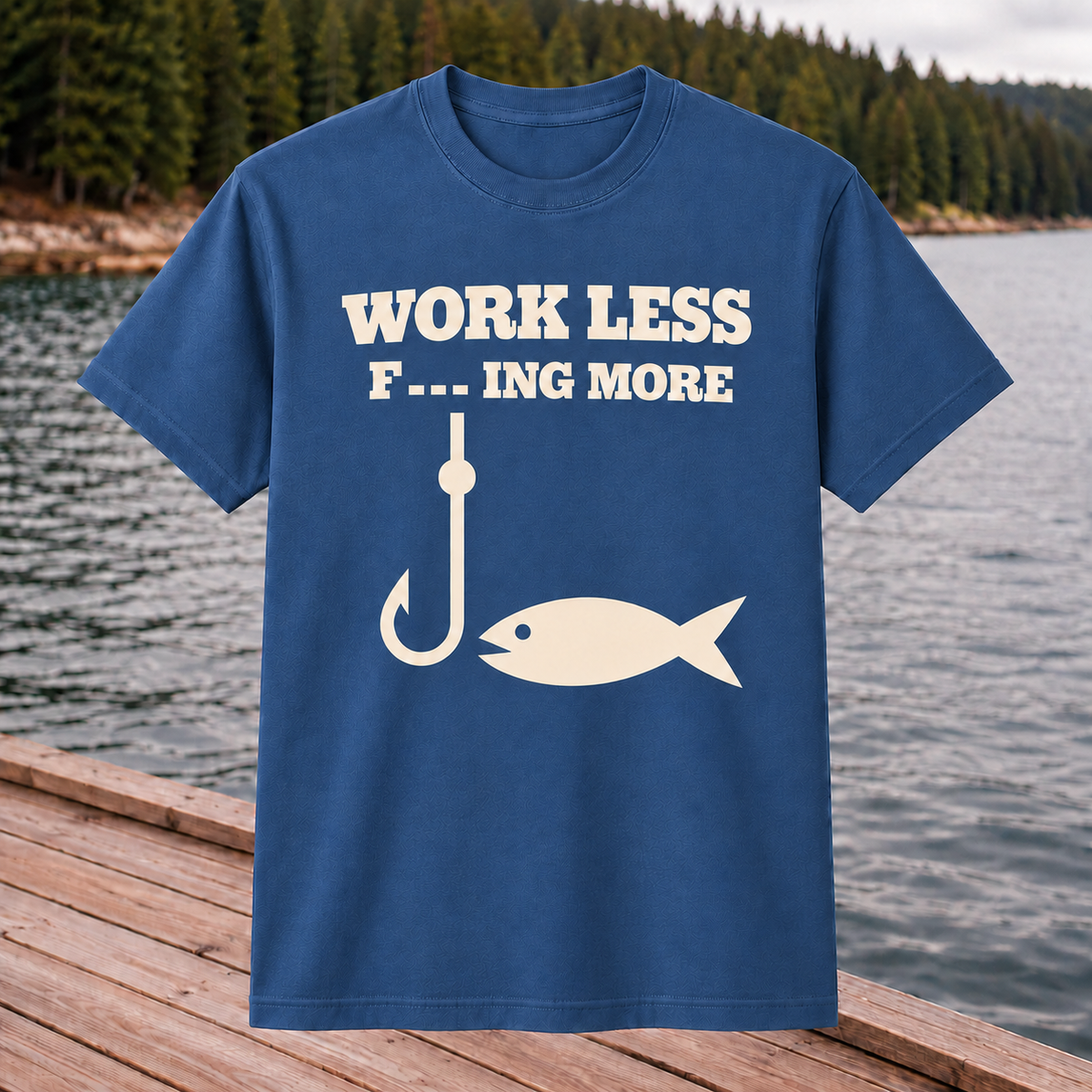 Work Less F_ _ _ More T-Shirt