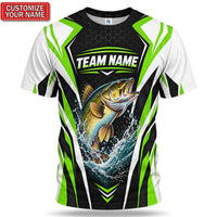 Personalized Fish Team Fishing Graphic T-Shirt