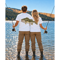 Matching Bass Fishing Couple T-Shirt, Gift for Him, Her