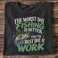 Largemouth Bass Fishing Humor Graphic T-Shirt