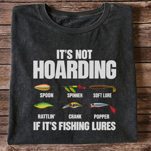 Fishing Lures and Tackle Humor Graphic T-Shirt