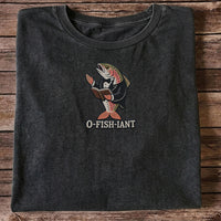 O-Fish-iant Funny Rainbow Trout Wedding Officiant T-Shirt