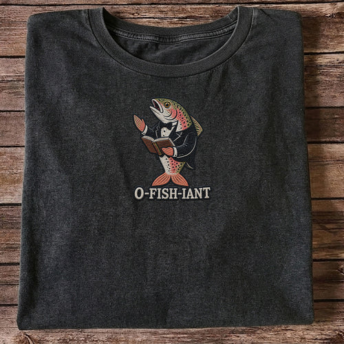 O-Fish-iant Funny Rainbow Trout Wedding Officiant T-Shirt