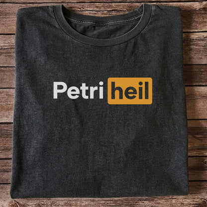 Petri Heil Fishing Logo Graphic T-Shirt