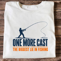 Fishing Angler Silhouette Graphic T-Shirt