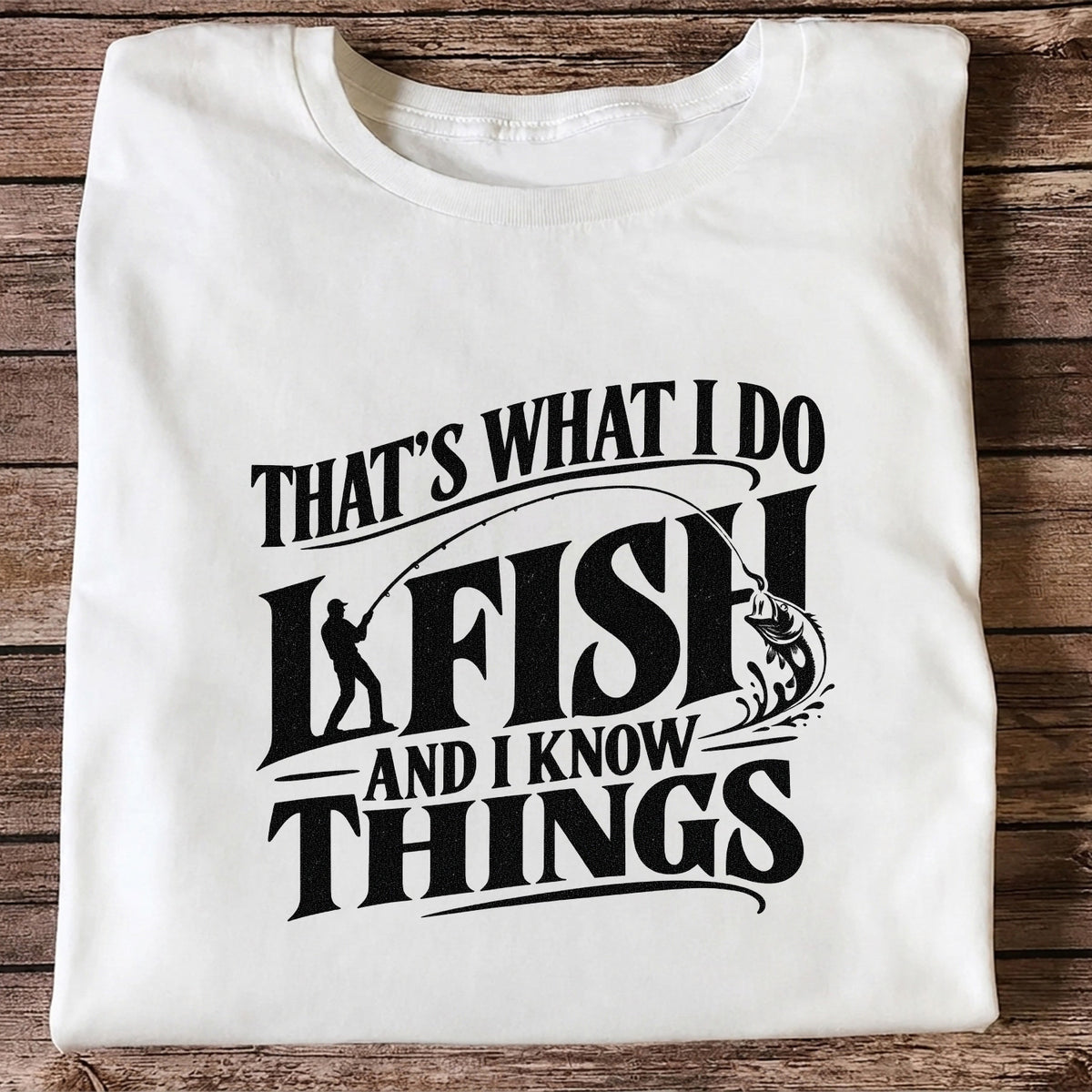 That's What I Do I Fish Funny Fishing T-Shirt