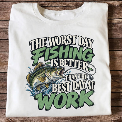 Largemouth Bass Fishing Humor Graphic T-Shirt