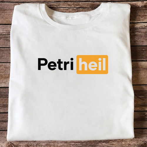 Petri Heil Fishing Logo Graphic T-Shirt