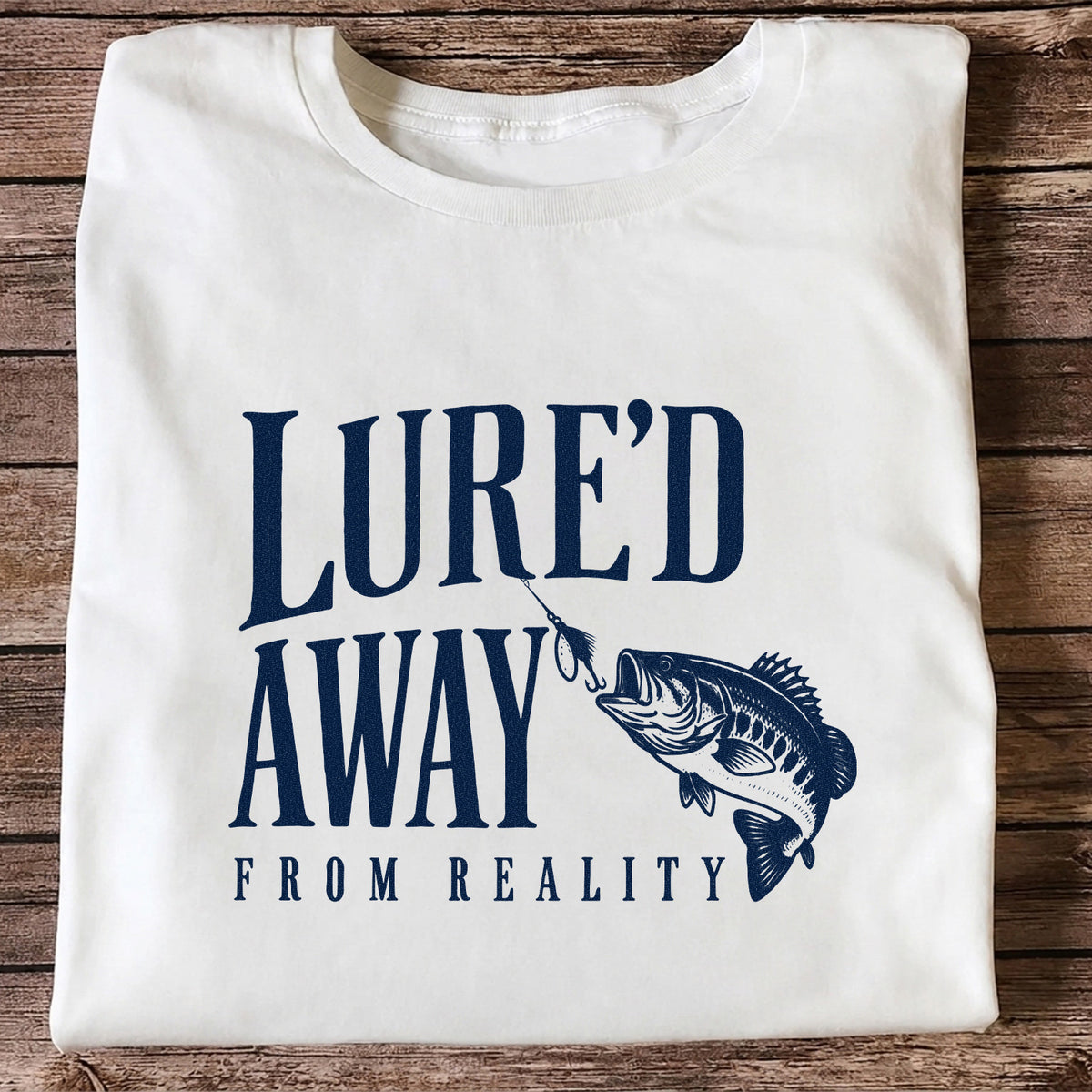Largemouth Bass Fishing Lure Graphic T-Shirt