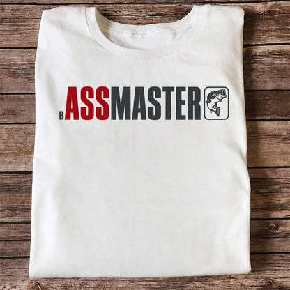 Bass Master Fishing T Shirt Funny Largemouth Bass Angler Gift