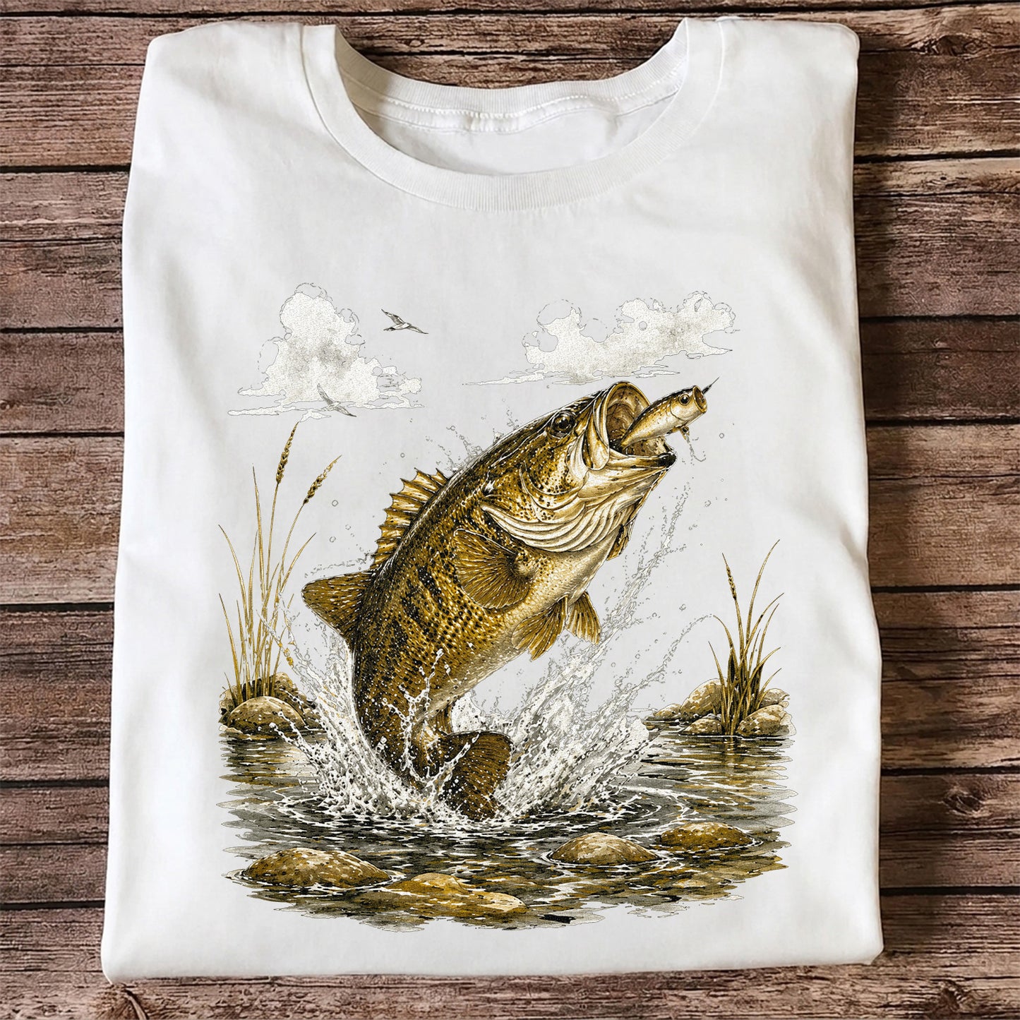 Largemouth Bass Fishing Shirt