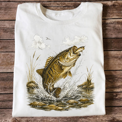 Largemouth Bass Fishing Shirt