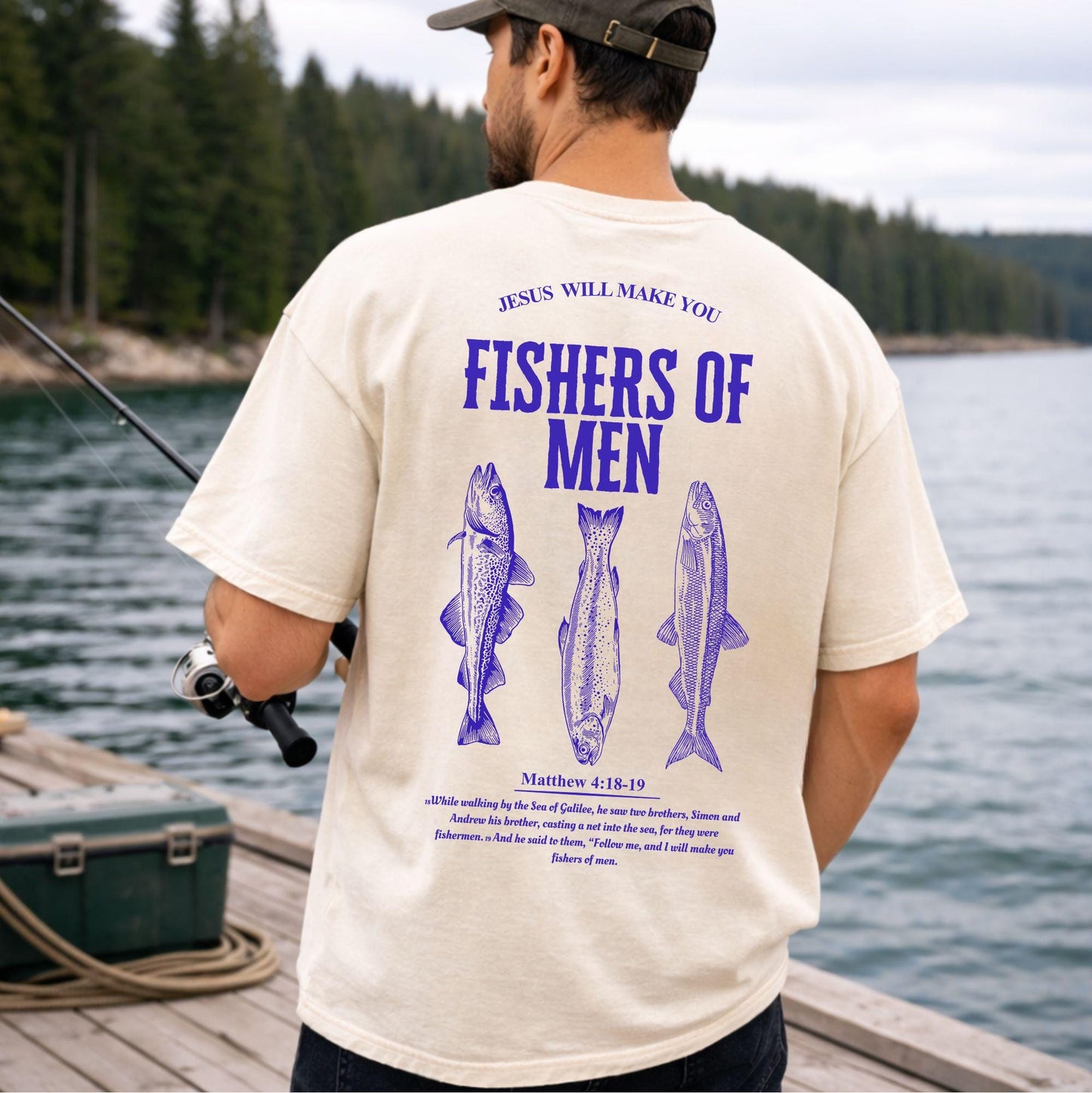 Fishers Of Men Shirt Christian Fishing Shirt Fathers Day