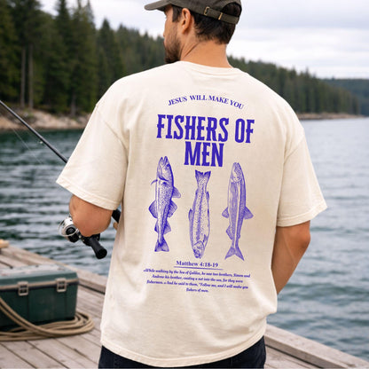Fishers Of Men Shirt Christian Fishing Shirt Fathers Day