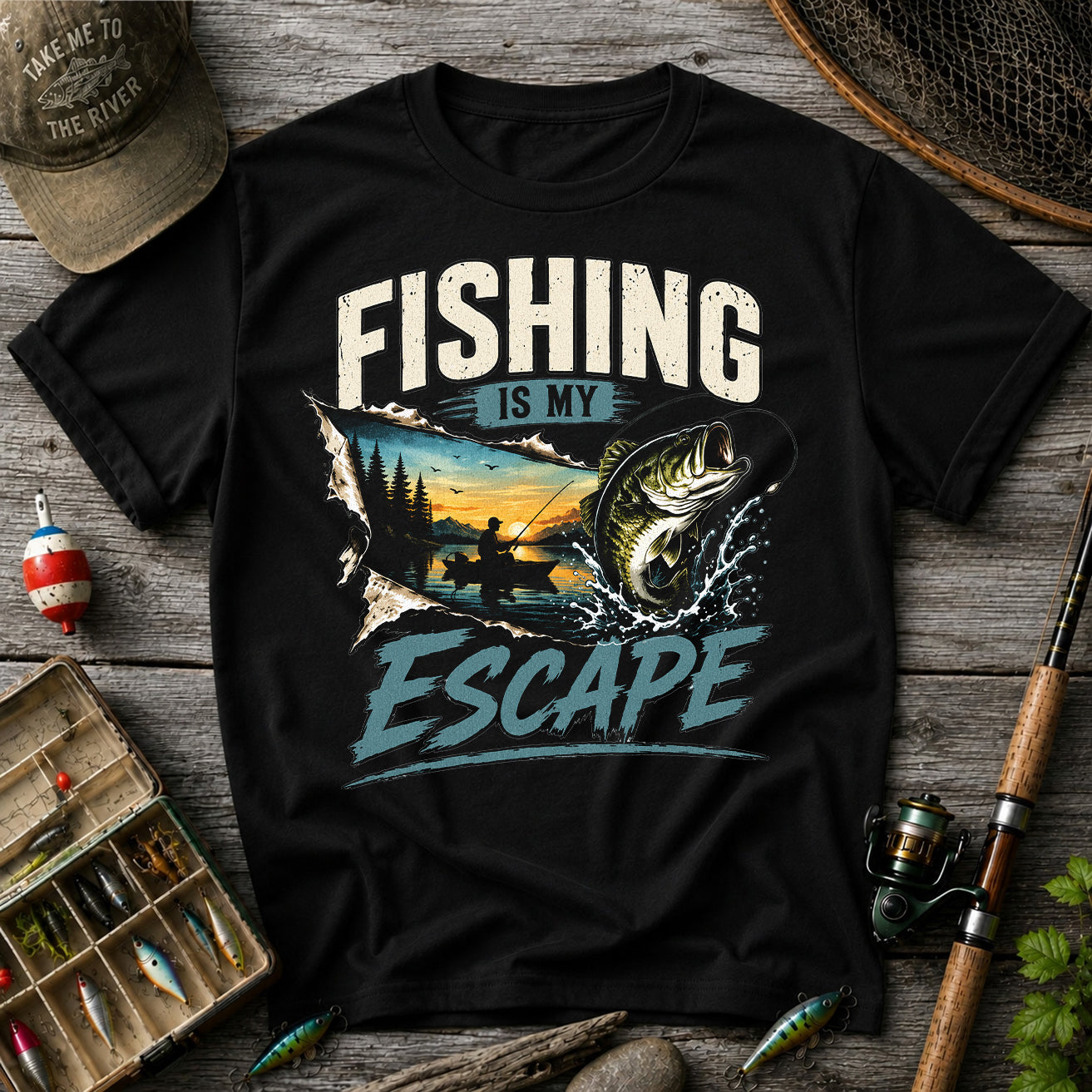 Fishing Is My Escape Shirt