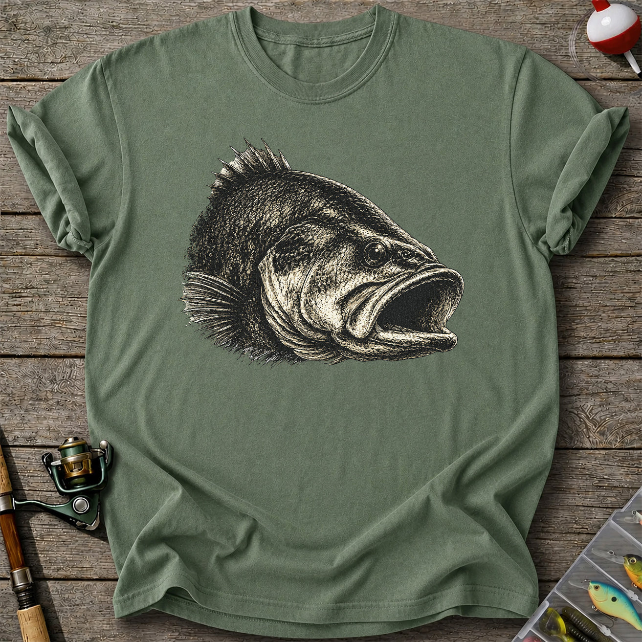 Largemouth Bass Graphic Tee