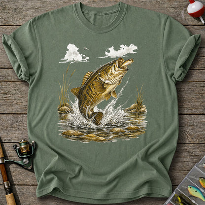 Largemouth Bass Fishing Shirt