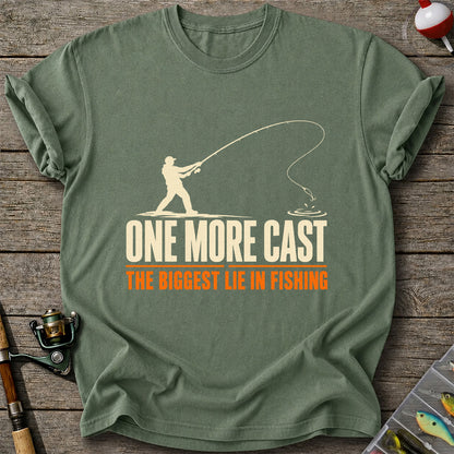 Fishing Angler Silhouette Graphic T-Shirt