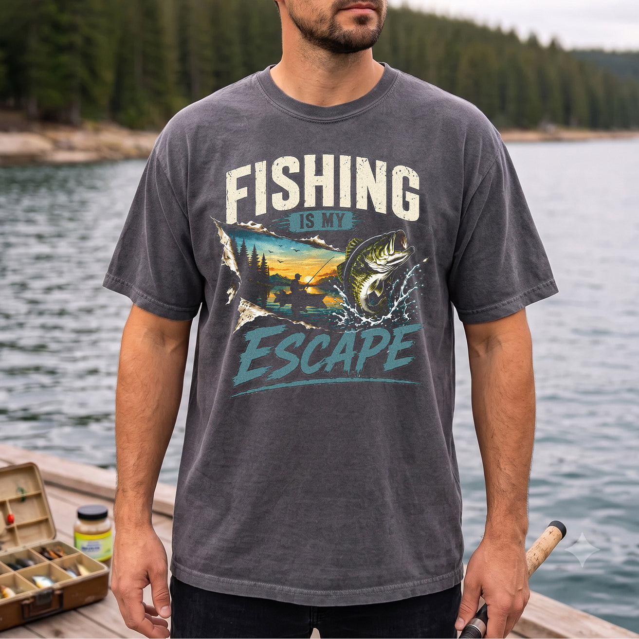 Fishing Is My Escape Shirt