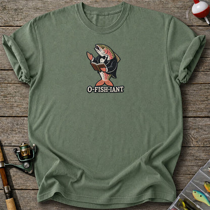 O-Fish-iant Funny Rainbow Trout Wedding Officiant T-Shirt