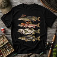 Halloween Costume Fish Freshwater Fishing Graphic T-Shirt