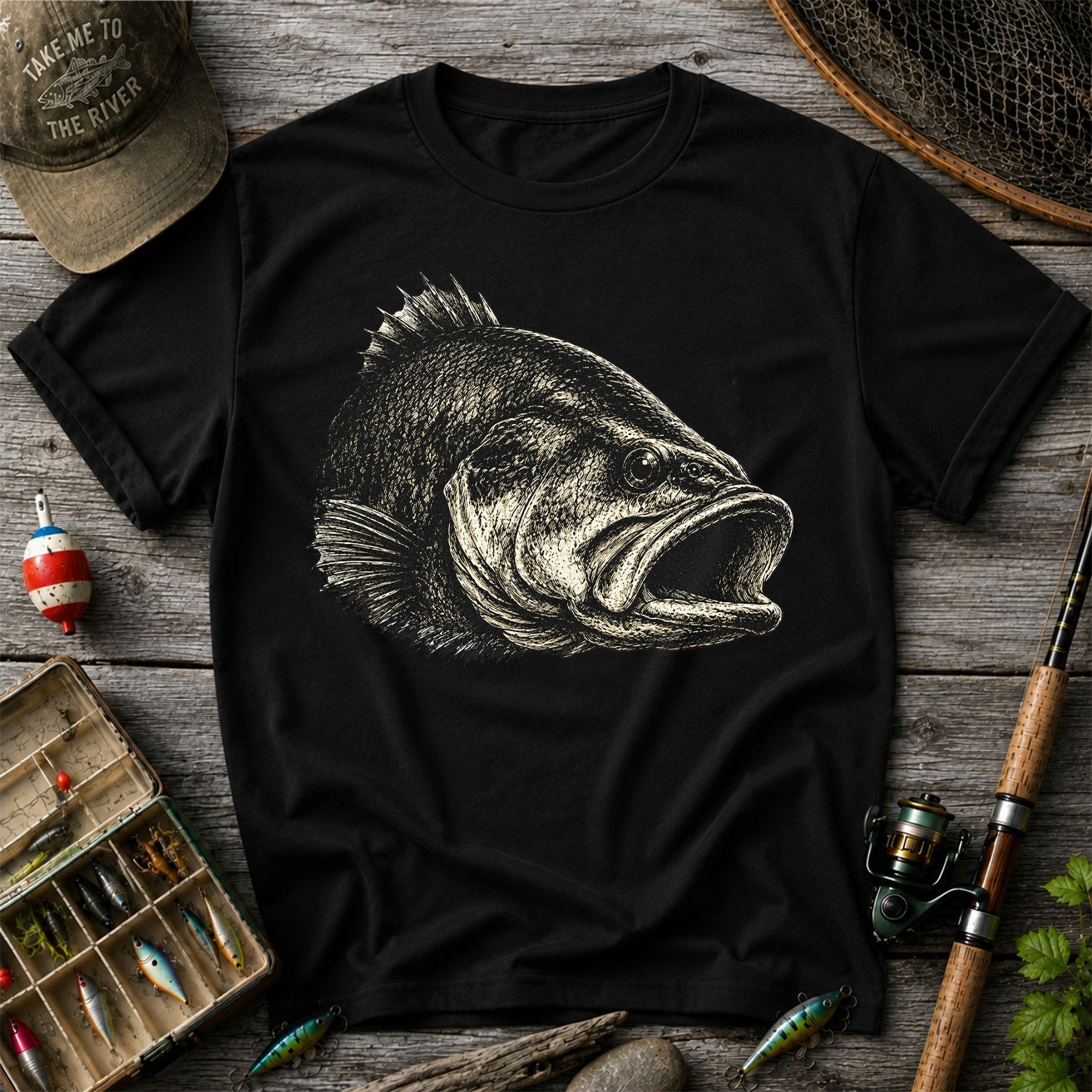 Largemouth Bass Graphic Tee