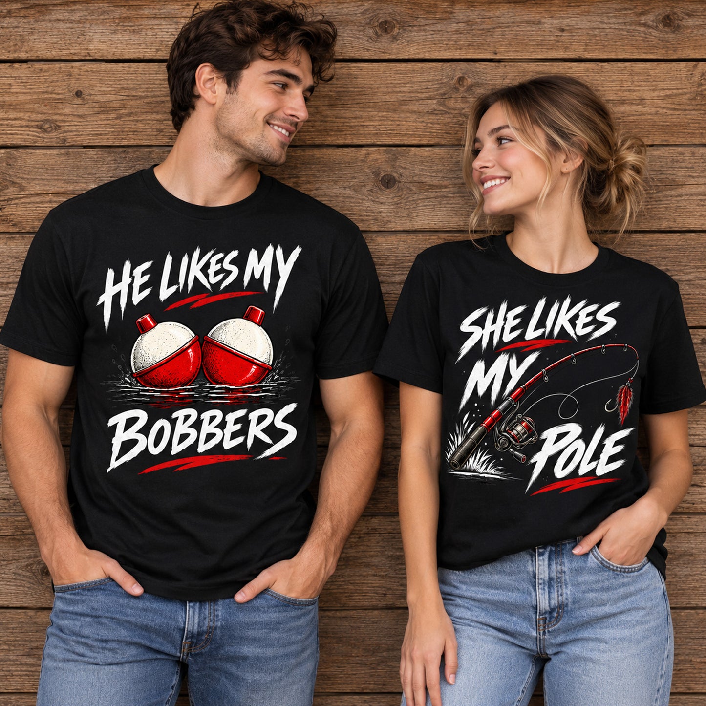 She Likes My Pole & No Fishing Today | Fishing Couples Bundle