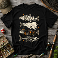 Halloween Costume Fish Spooky Fishing Graphic T-Shirt