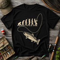 Angler Evolution Bass Fishing Graphic T-Shirt