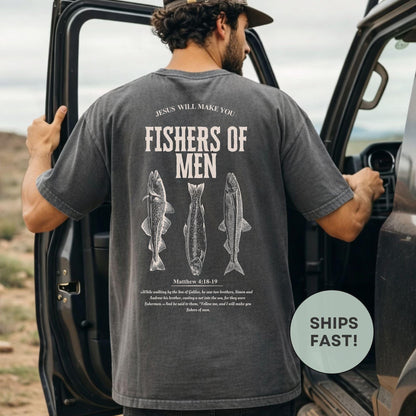 Fishers Of Men Shirt Christian Fishing Shirt Fathers Day