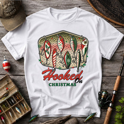 Christmas Fishing Lures Graphic T-Shirt