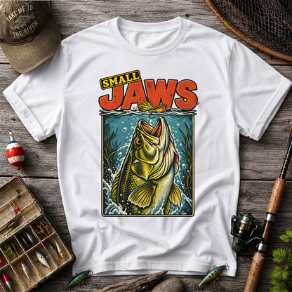 Small Jaws Bass Fishing Graphic T-Shirt