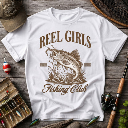 Reel Girls Weekend Hookers Fishing Club Trout T-Shirt