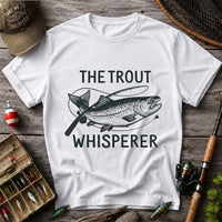The Trout Whisperer Vintage Trout Fishing T-Shirt