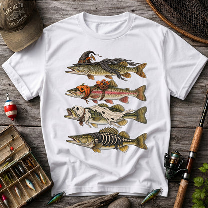 Halloween Costume Fish Freshwater Fishing Graphic T-Shirt