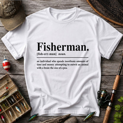Fisherman Definition Funny Fishing T-Shirt