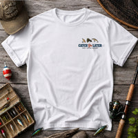 Catch Ya Later Cast Catch Repeat Minimalist Fishing T-Shirt