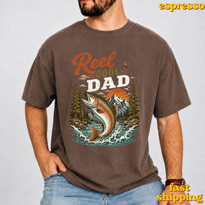 Vintage Retro Fishing Shirt for Men