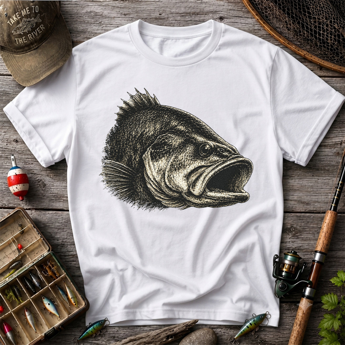 Largemouth Bass Graphic Tee