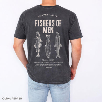 Fishers Of Men Shirt Christian Fishing Shirt Fathers Day