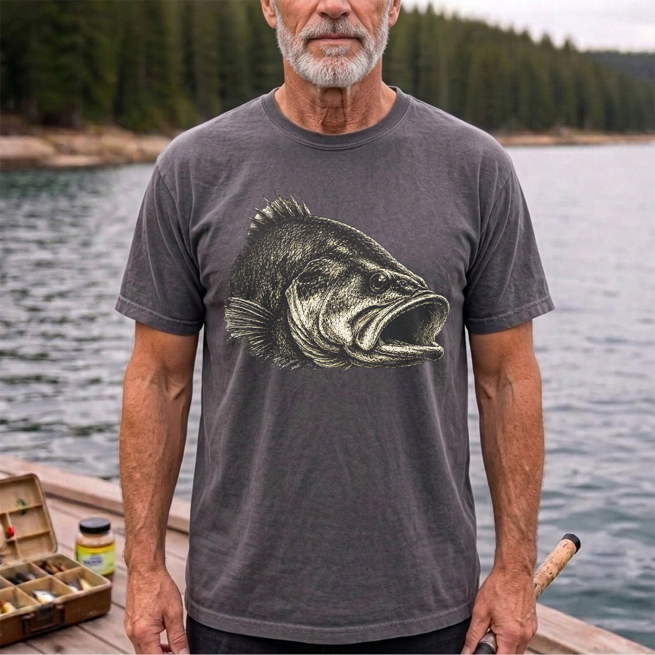 Largemouth Bass Graphic Tee