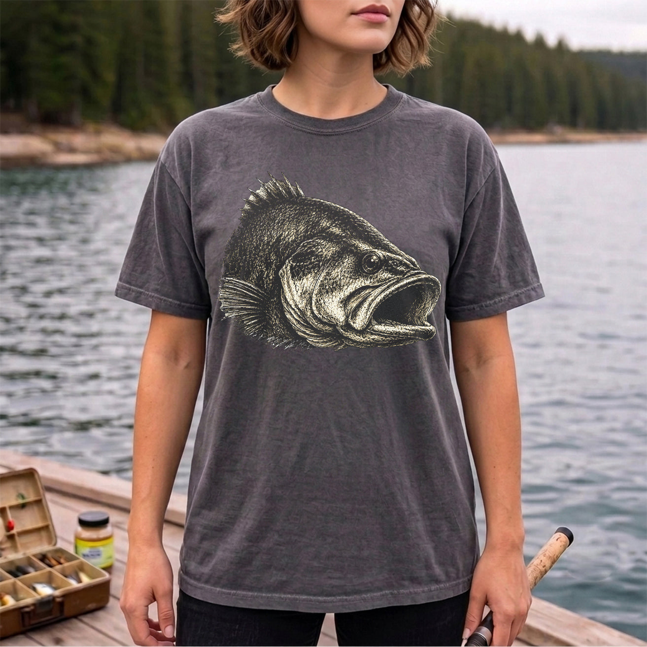 Largemouth Bass Graphic Tee