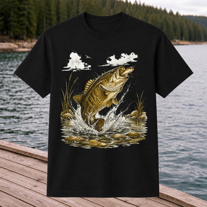 Largemouth Bass Fishing Shirt