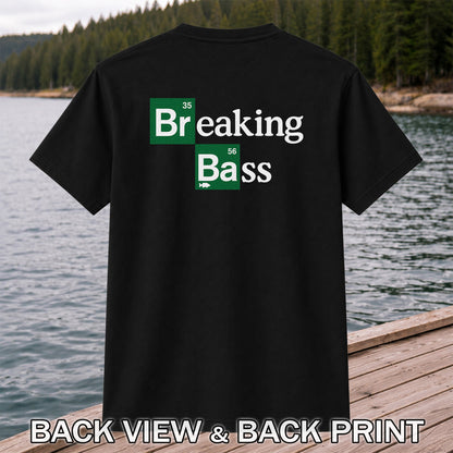 Bass Fishing Graphic T-Shirt | Back Print