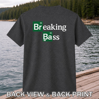 Bass Fishing Graphic T-Shirt | Back Print